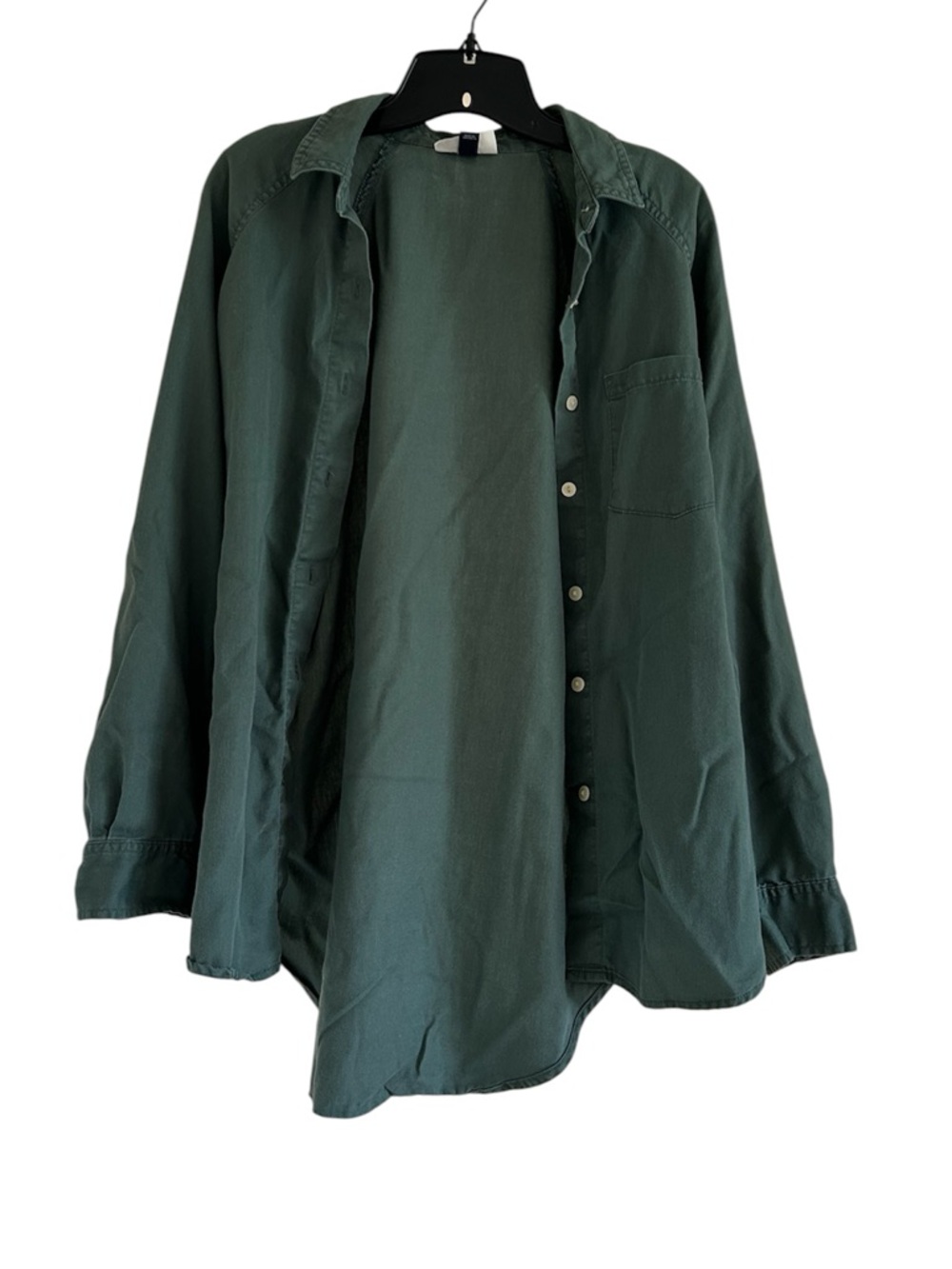 Universal Thread Button-Down Green Size Small Long Sleeve Shirt